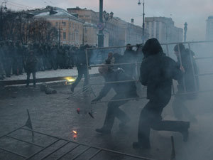Субботние беспорядки на столичной Манежной площади имели продолжение и в других российских городах...